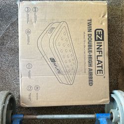 EZ INFLATE TWIN DOUBLE HIGH AIRBED