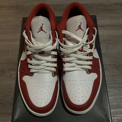 Nike Air Jordan Retro 1 Low Gym Red White