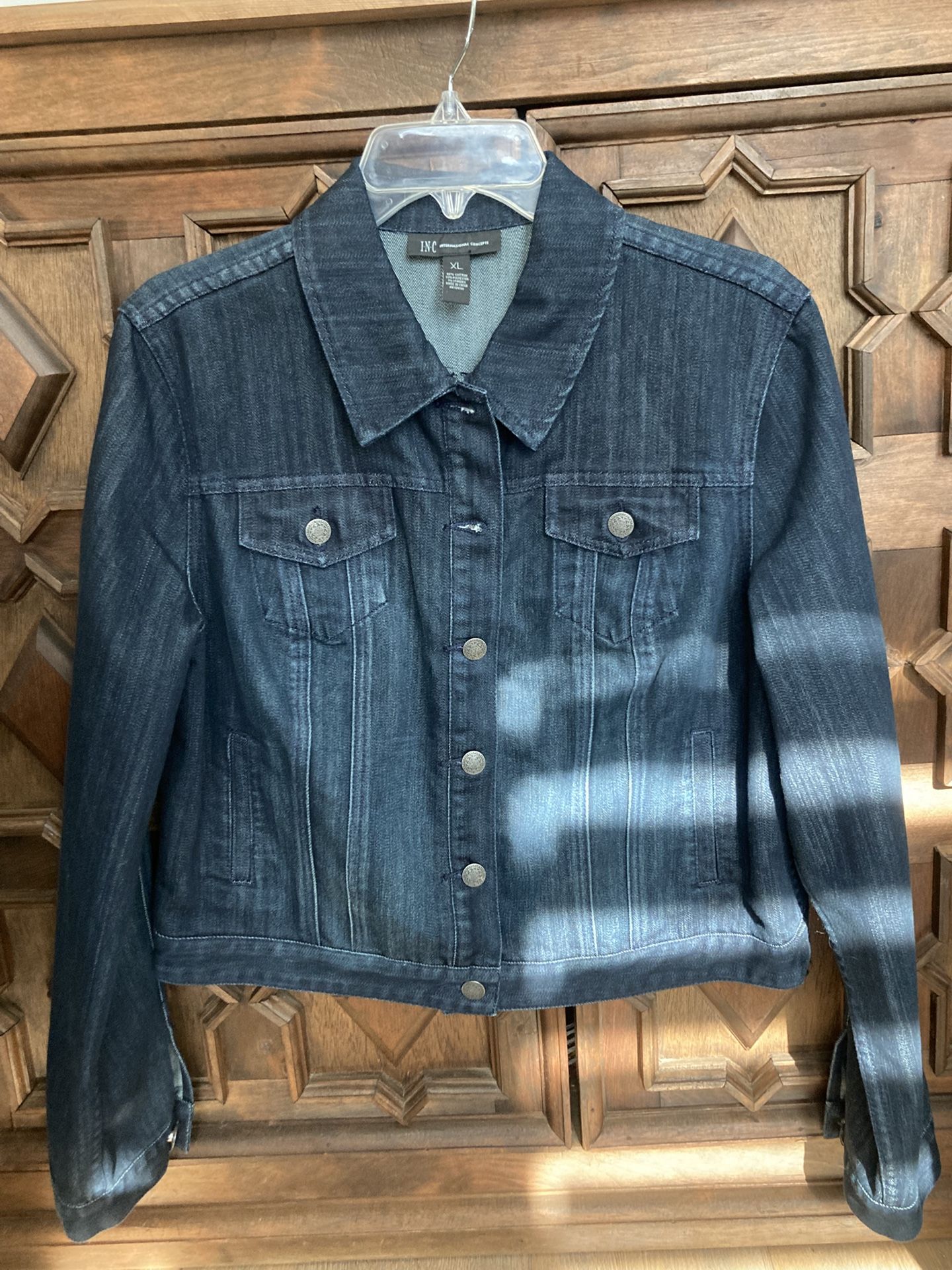 Women’s Denim Jean Jacket - I.N.C. XL