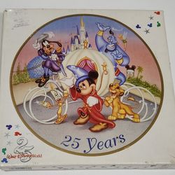 Walt Disney World 25th Anniversary Plate