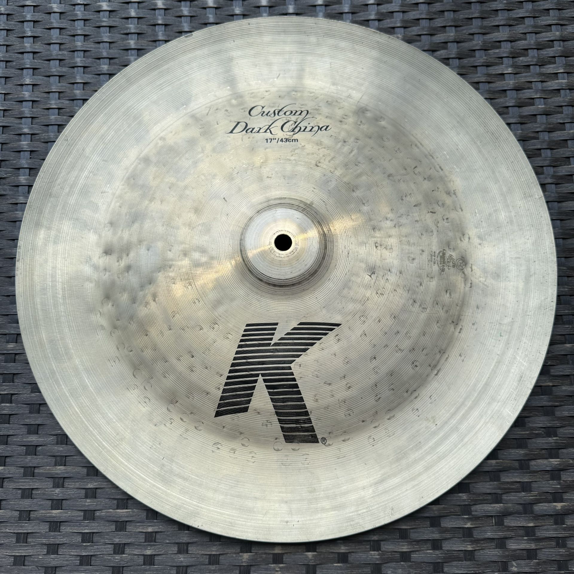 Zildjian K Custom 17" Dark China Cymbal 