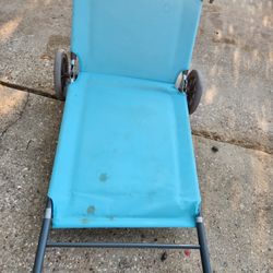 Rolling Beach Lounge Chair 