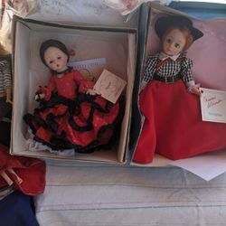 2 Madame Alexander Dolls 