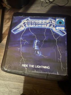 Metallica Ride The Lightning Walmart exclusive Vinyl