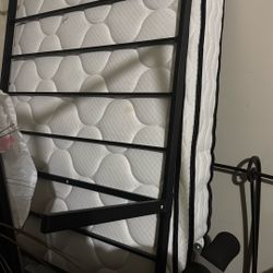 Twin Mattress And Bed Frame 