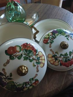 Tabletop Unlimited Vintage Dutch oven/Stockpot set