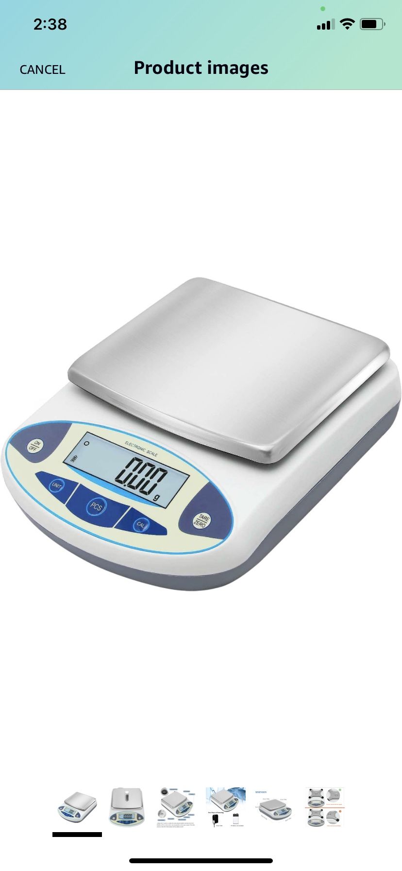 Bonvoisin Lab Scale 2000gx0.01g High Precision Electronic Analytical Balance 0.01g Accuracy Laboratory Lab Precision Scale Digital Kitchen Balance Sca