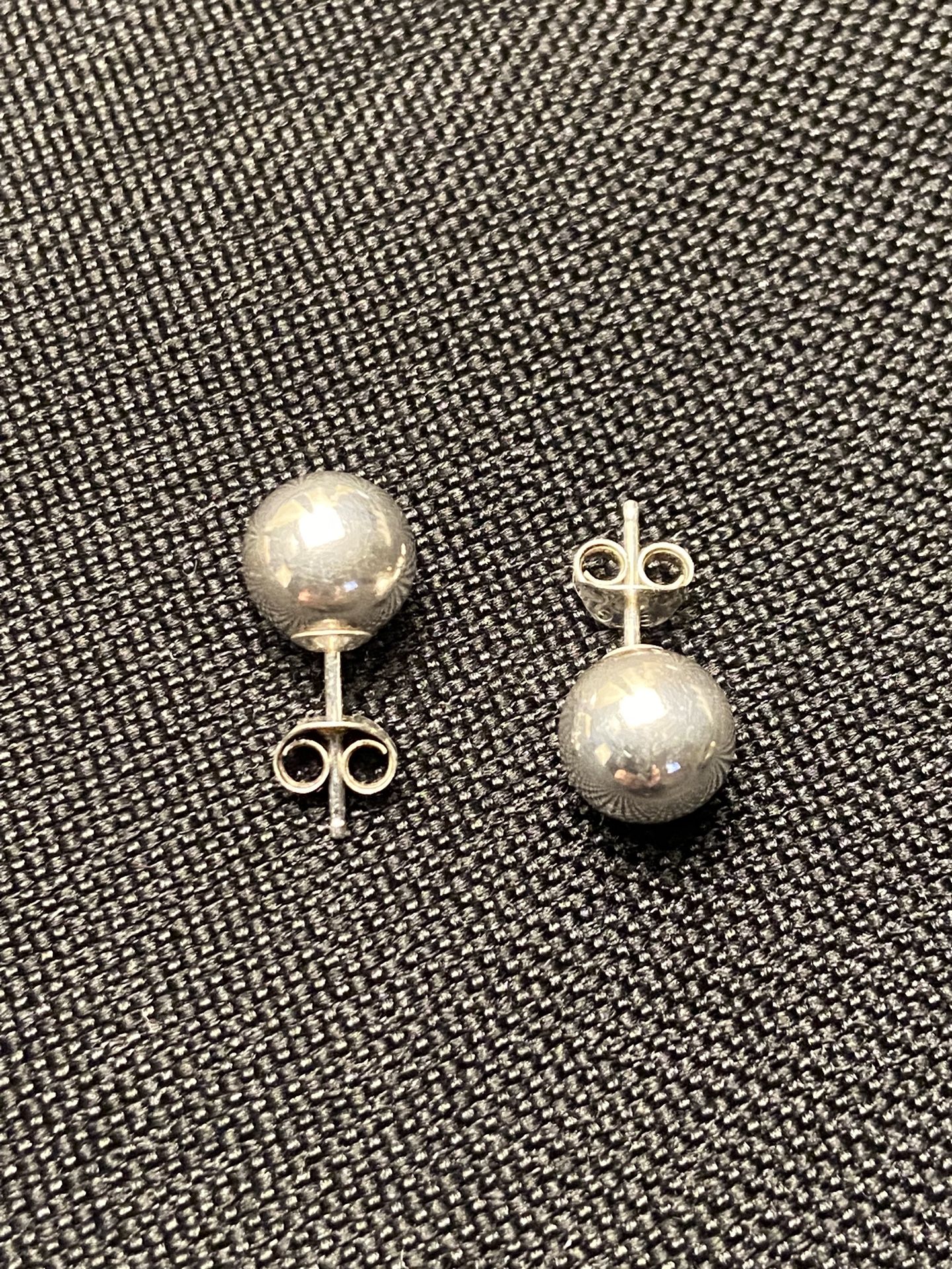 STERLING Ball EARRINGS