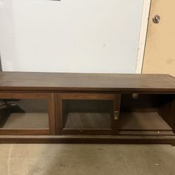 Wood TV Stand