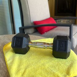 Rubber Hex Dumbbell Hand Weight ,brand New
