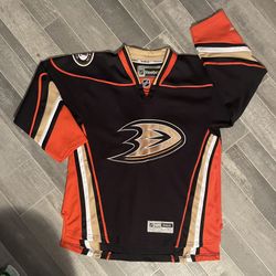 Bobby Ryan Jersey Youth XL Black Anaheim Ducks NHL Hockey Reebok