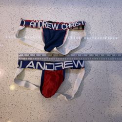 Two Andrew Christian Jockstrap Small