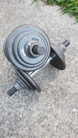 2 Ivanko Adjustable Dumbbells, Non Olympic!