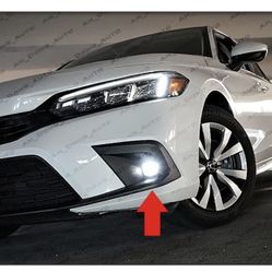LED Fog Lights Kit for Honda Civic 2022 2023 2024
