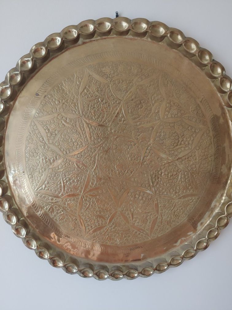 Brass decorative plate