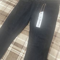 MENS PURLPE  BRAND JEANS BLACK SIZE 33