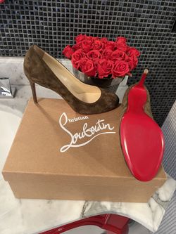 Christian Louboutin Suede Heels