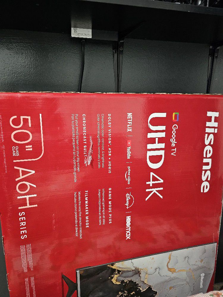 50 Inch Hisense [A6] Smart Google TV 4K UHD