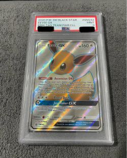 Eevee GX SM242 PSA 9 Mint Pokemon Card
