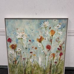 Artwork: Jill Martin Floral / Botanical Canvas  MUST SELL ASAP