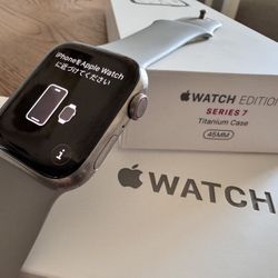 Apple Watch Edition Titanium 45mm Case Series 7 GPS + Cellular