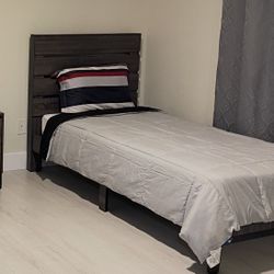 Twin Bed New Frame And Mattress Too