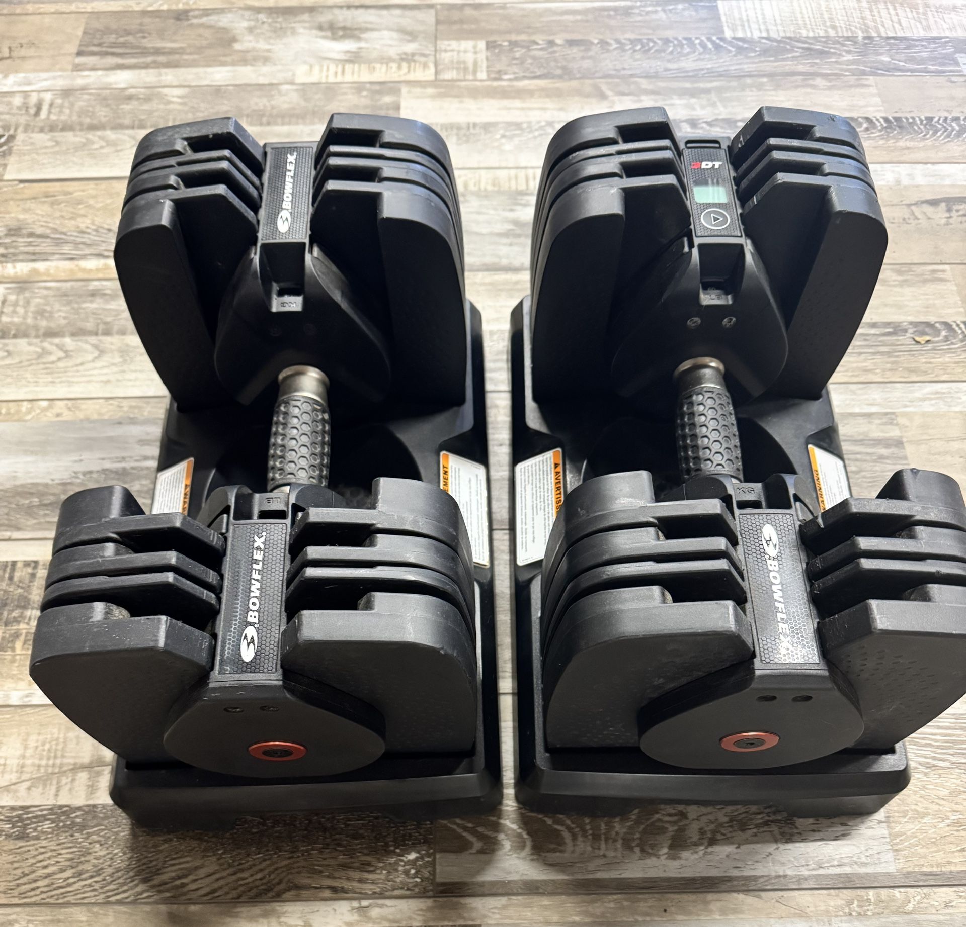 Bowflex Adjustable Dumbbells 60 Lbs
