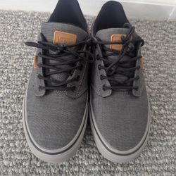 Men's Grey Vans Size 10