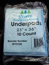 Underpads 23 X 36” 150 Ct