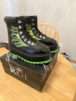 Boots Size 10 Womens Punk Goth Skater