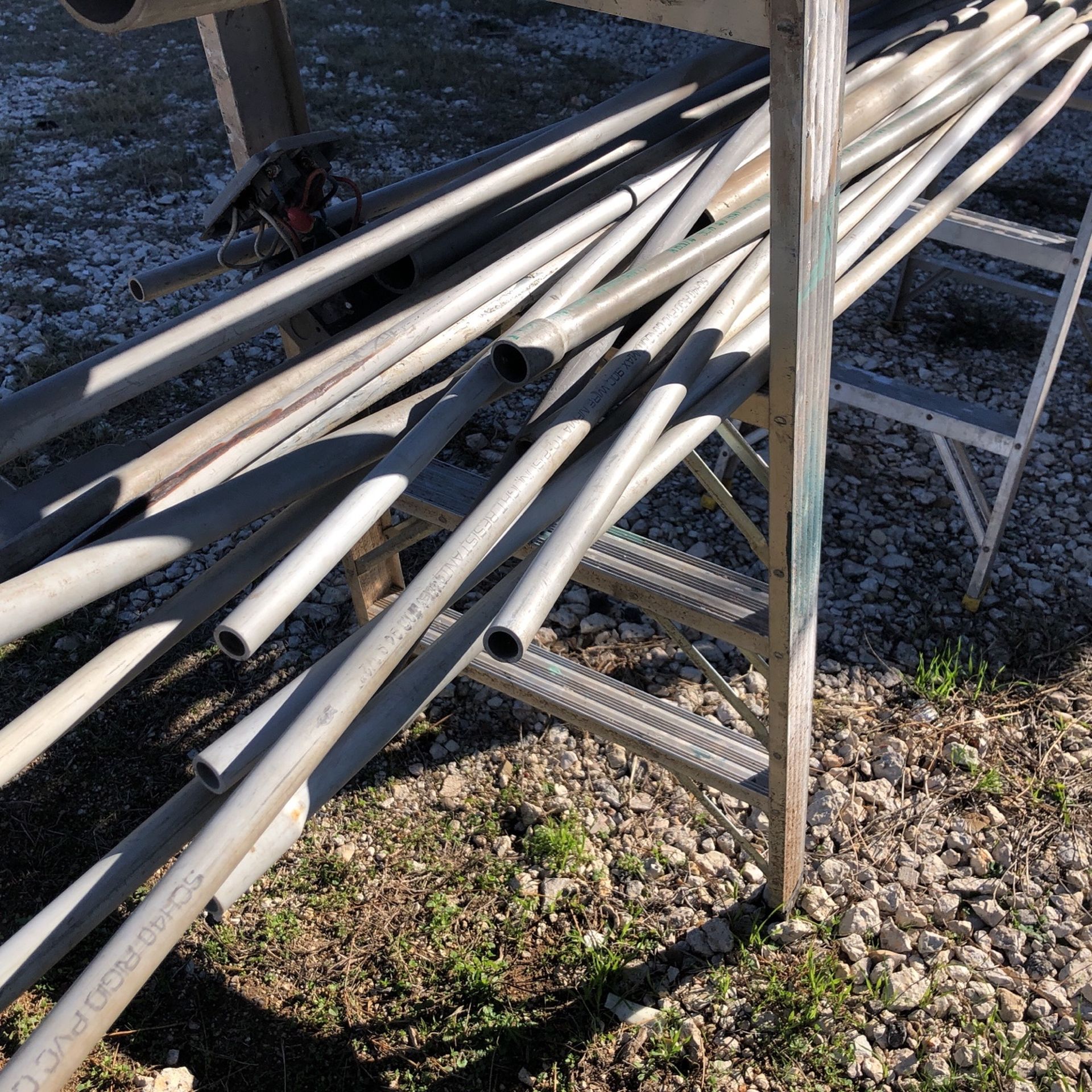 Electrical Pipe Sold All Together As A Bundle Electrician Pipe Finish