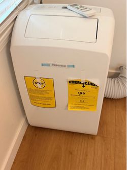 🔥 Hisense 7,000 BTU SMART Portable AC (Model AP0722CW1W)
