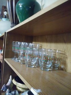 Christmas glasses