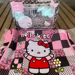 Hello Kitty messenger bag & Impressions Set