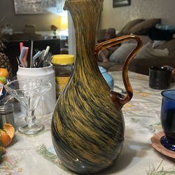 Hermoso jarrón 18 Dlls antiguo