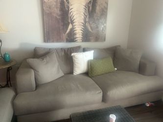 2 beautiful down couches