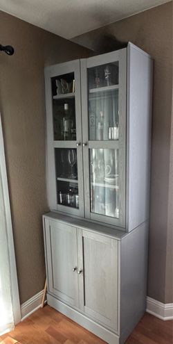 4-Piece Hutch Cabinet Set - $25 Each / $80 All Four