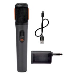 JBL Wireless Microphone + USB Adapter Receiver | OEM JBL Mic, Low-Latency Audio