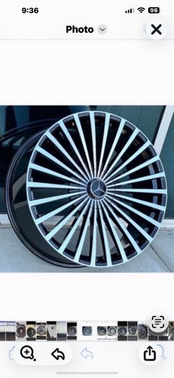 22" New Staggerd Wheels & New Tires For MERCEDES BENZ S550/S560/S580 / Coupe