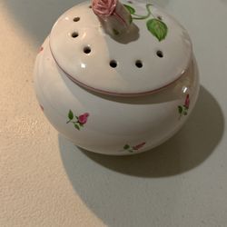 Vintage Tele flora Gift Potpourri Bowl Dish