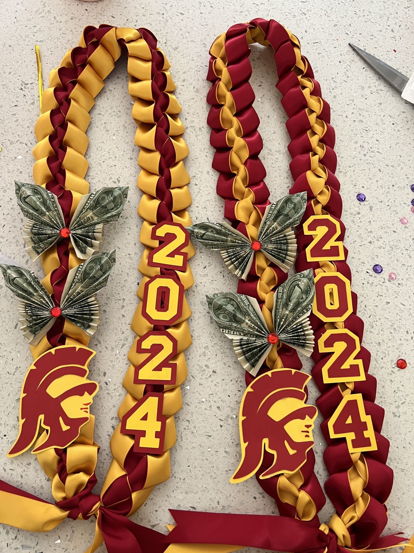 graduation lei & stoles for sale