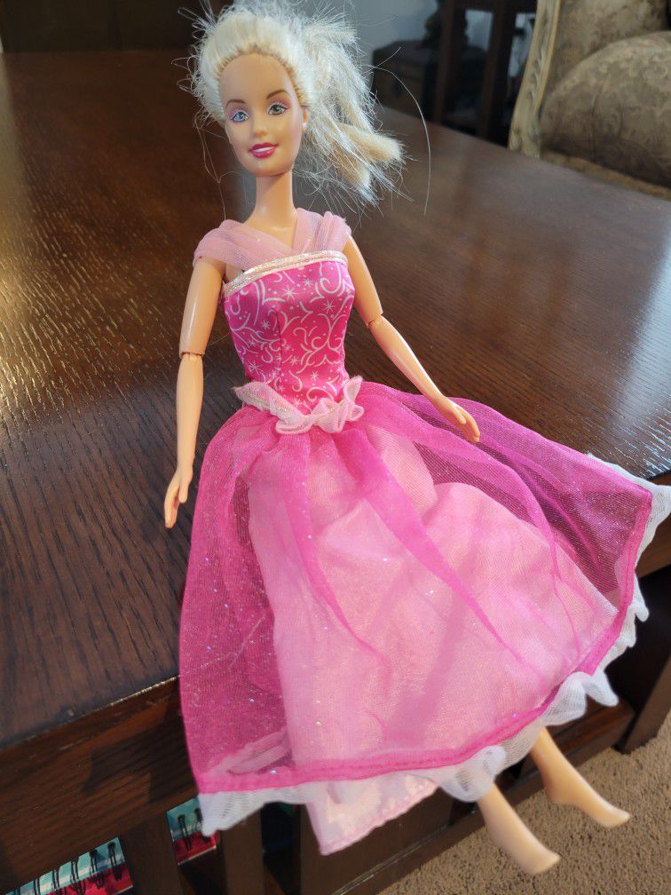 Pretty PINK Princess Barbie Doll