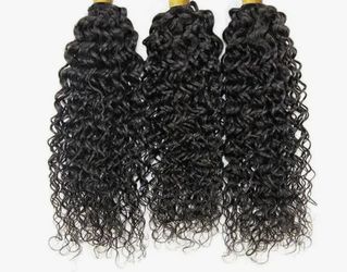 water wave human hair and wavy weave extensions 24,22,20 inches bundle set