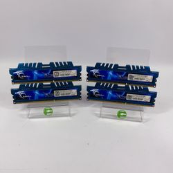 G.Skill Ripjaws X 16GB (4×4GB) RAM DDR3 1600MHz F3-12800CL8D-8GBXM