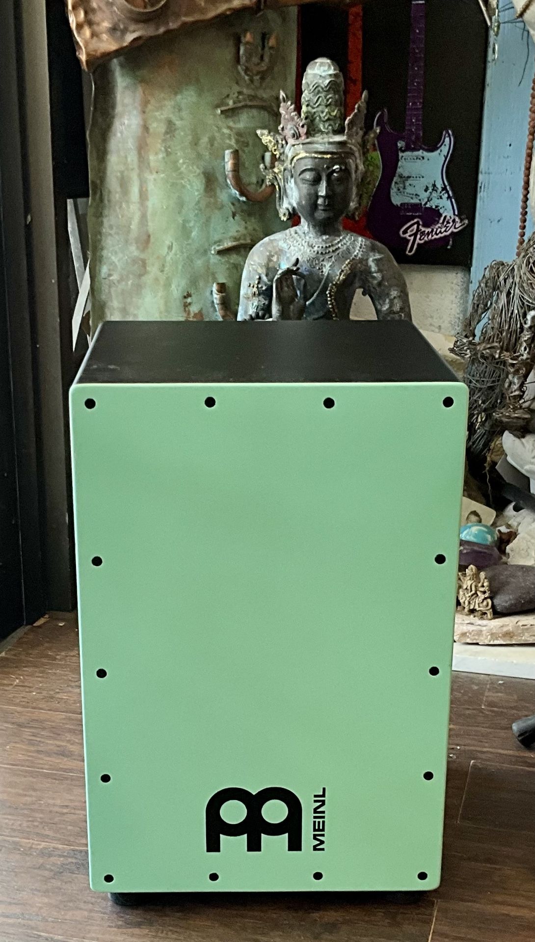 Meinl Headliner Series Snare Cajon - Seafoam/Black