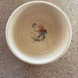 Vintage Hickory Dickory Dock Cereal Bowl 
