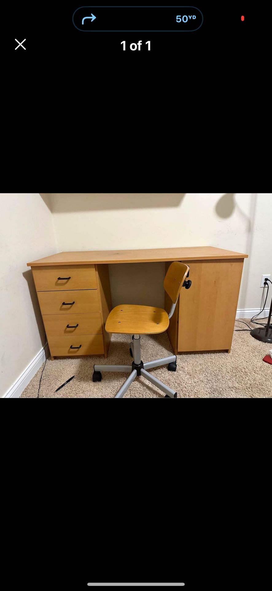 Desk And Chair