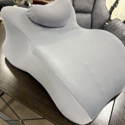 Eurhowing Ergonomic Memory Foam Wedge Pillow for Adults, Back, Neck and Shoulder Pain Relief, Adjustable 