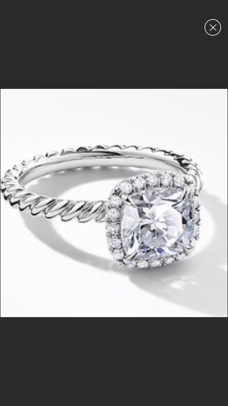 David Yurman Engagement and Unity wedding band rings