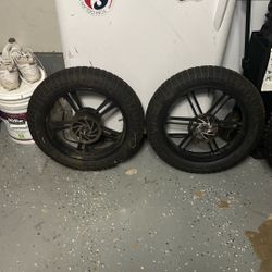 20x4.0 e bike tire and wheels